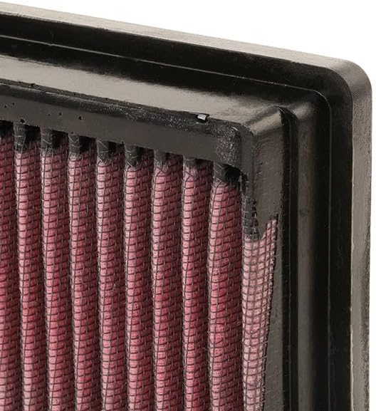 K&N K 33-2844 & N Motorluftfilter: Hochleistungsfilter, Premium, waschbar, Panel-Ersatzfilter