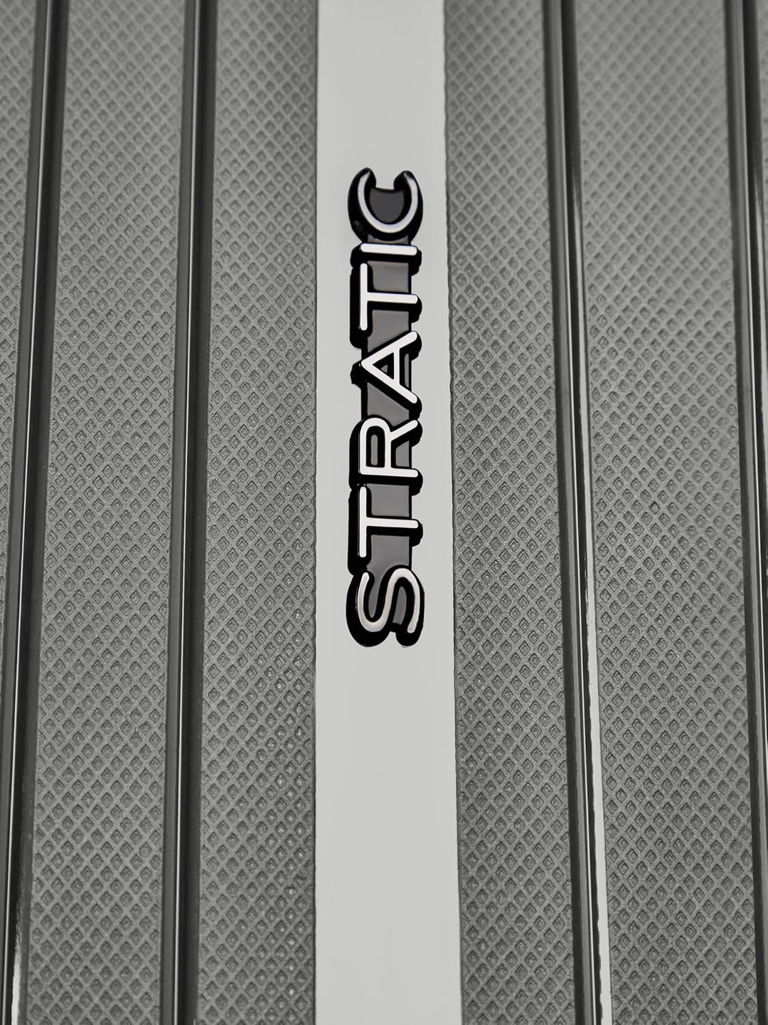 Stratic Shine Koffer gross | Trolley mit 4 360° Drehbare Rollen, Kreuzpackgurt, Dehnfalten, arretier