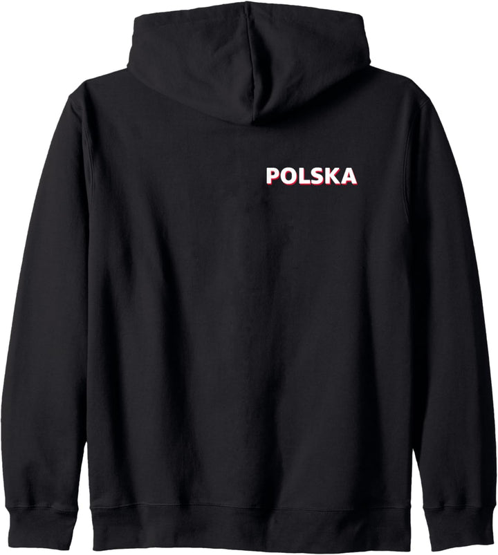 Flagge Polen Kapuzenjacke