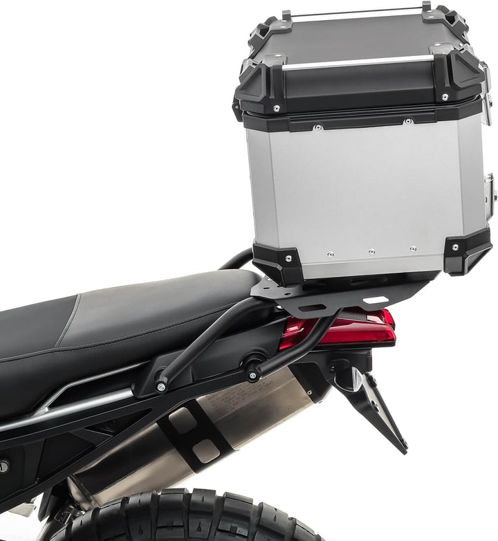 Alu Topcase für BMW R 1200 GS / Adventure Aluminium Bagtecs XB45 silber