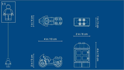 LEGO 10900 DUPLO Polizeimotorrad, Polizei Spielzeug ab 2 Jahre mit Motorrad und Polizistenfigur, Bau