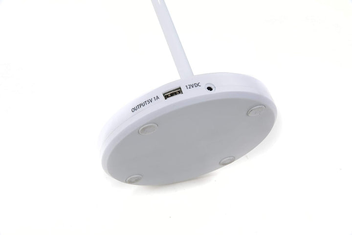 NAVARREZ Pianolampe 18 LED weiss, NV62 Weiss, Weiss