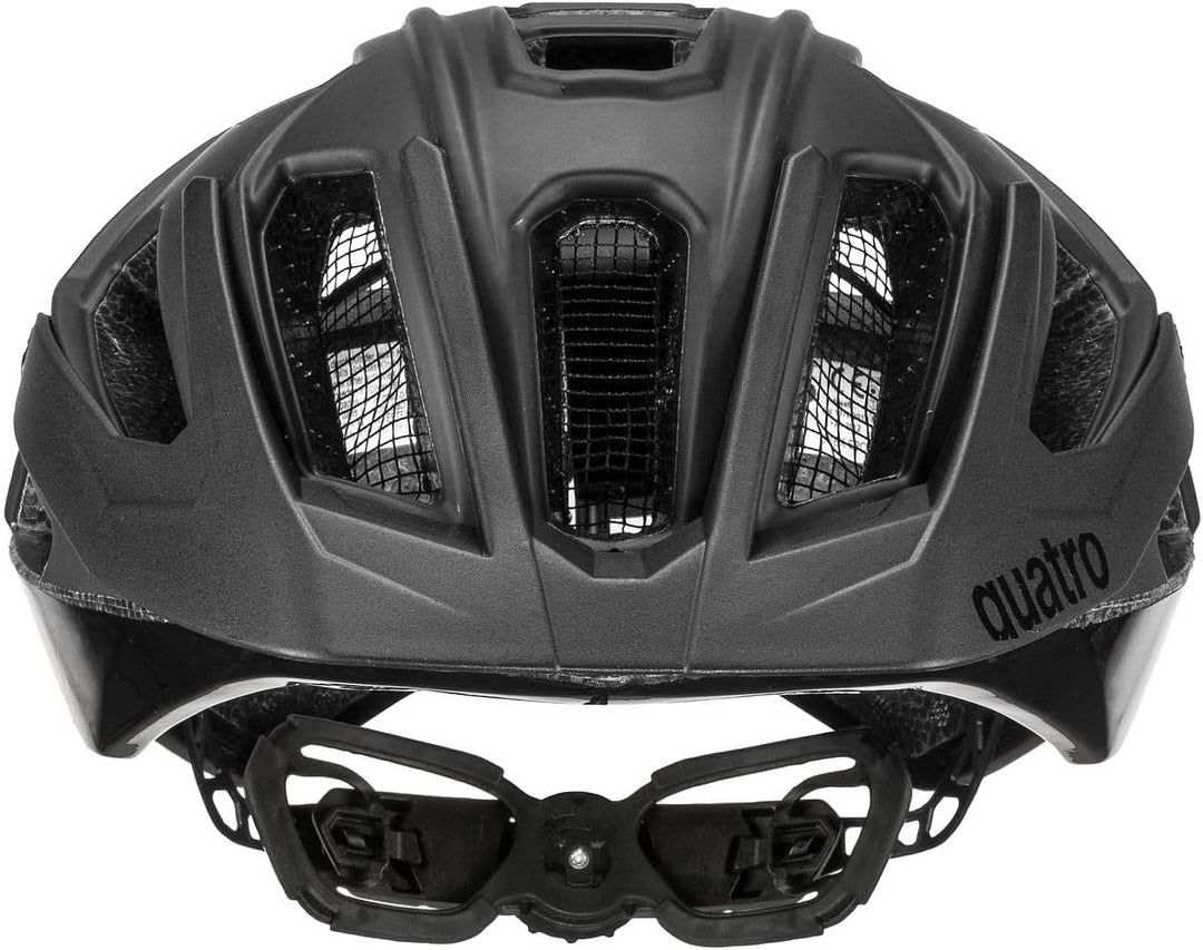 Uvex Quatro CC All Mountain Enduro MTB Fahrrad Helm matt schwarz 2024 56-61 cm, 56-61 cm