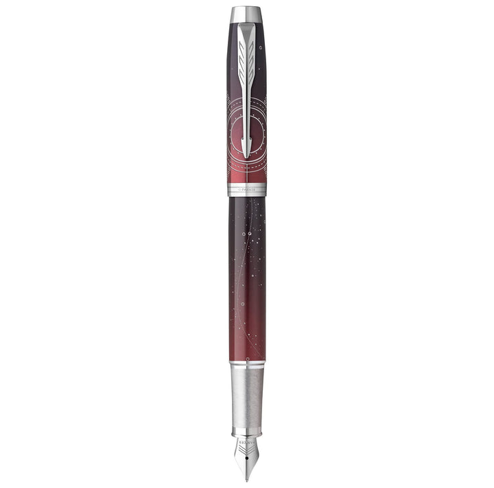 PARKER 2152995 Füller IM Premium Special Edition Portal (Red) M Blau Rot, Rot