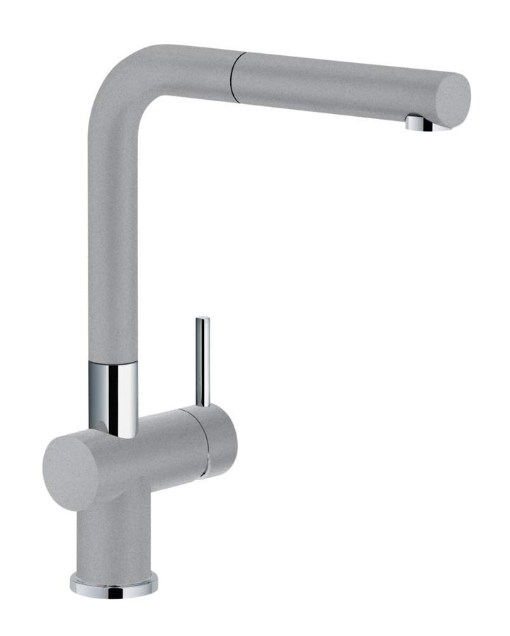 Franke Fragranite Spültischbatterie mit Zugsauslauf Active Plus Pull-Out, steingrau, Steingrau