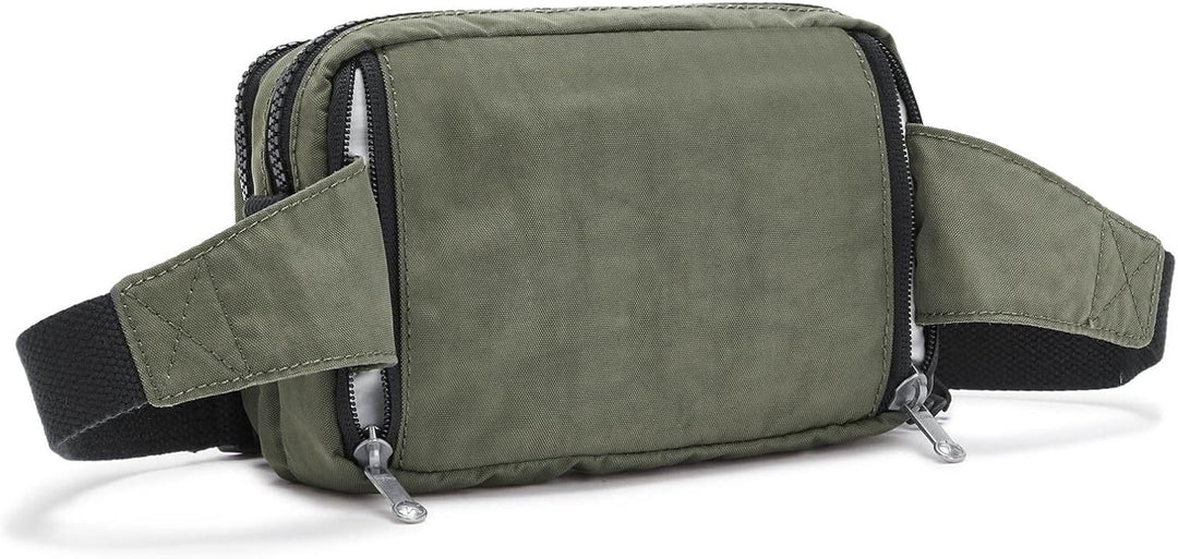 Kipling Damen Abanu Multi Umhängetaschen, Green Moss, Green Moss