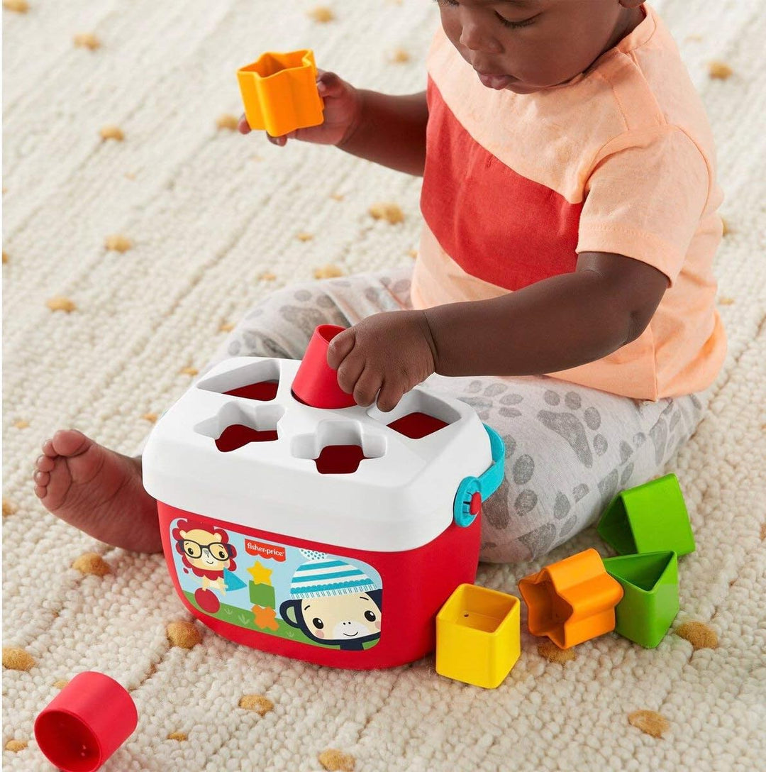 Fisher-Price GRF11 - Stapel &amp; Sortier Spielset, 2 klassische Stapel- und Sortiersets, Babyspielzeug