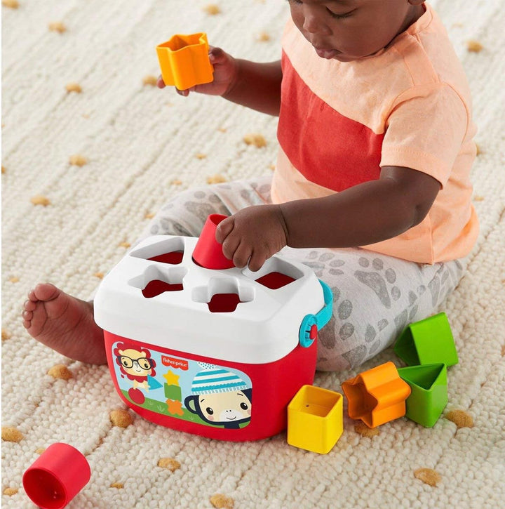 Fisher-Price GRF11 - Stapel &amp; Sortier Spielset, 2 klassische Stapel- und Sortiersets, Babyspielzeug