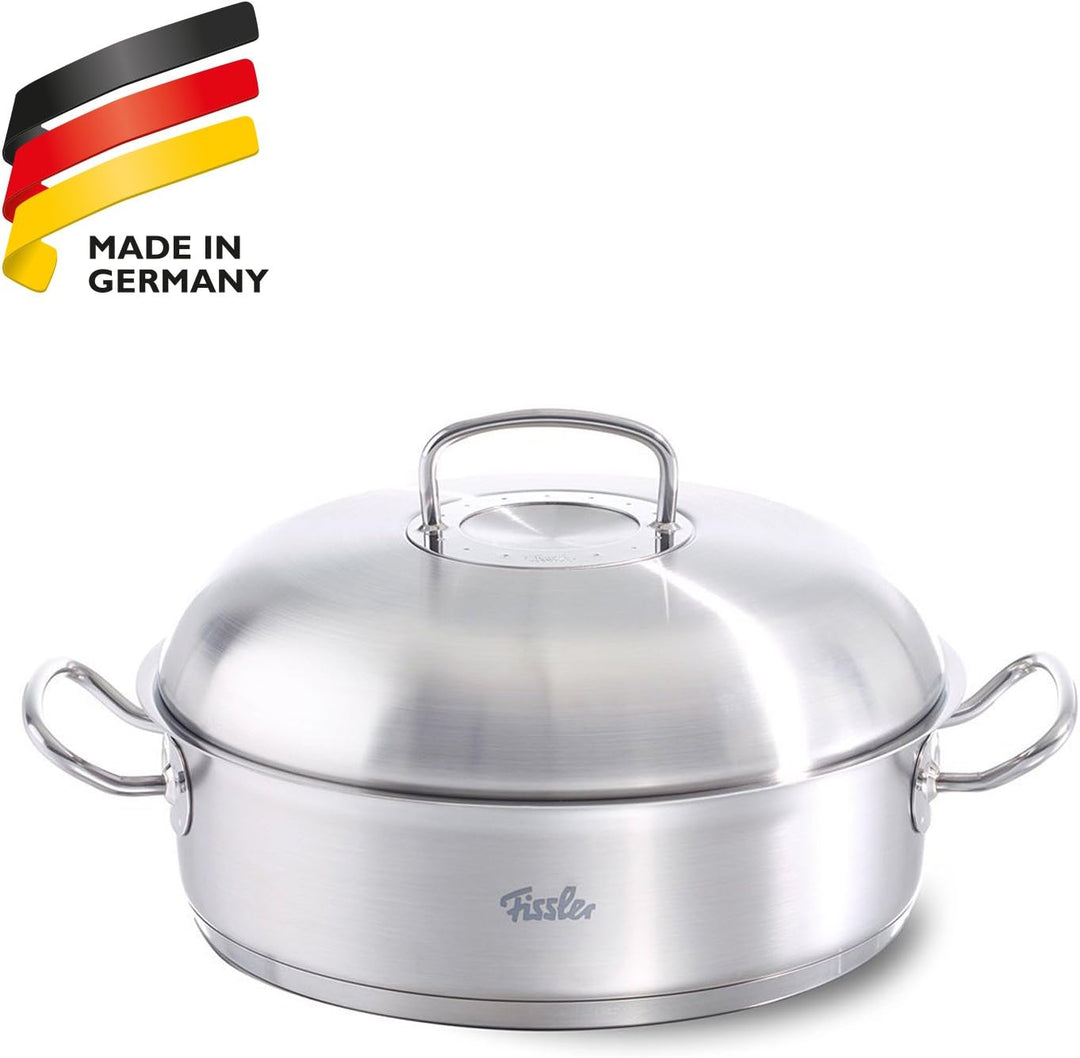 Fissler Original-Profi Collection / Edelstahl-Bräter (4,8 L - Ø 28 cm) Schmortopf rund , Bratentopf