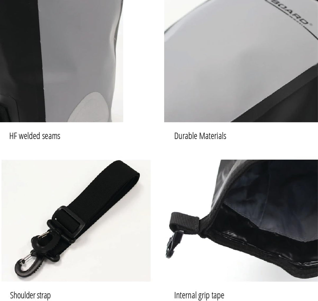 Overboard Wasserdicht 15 Liter Schwarz, 15 Liter Schwarz