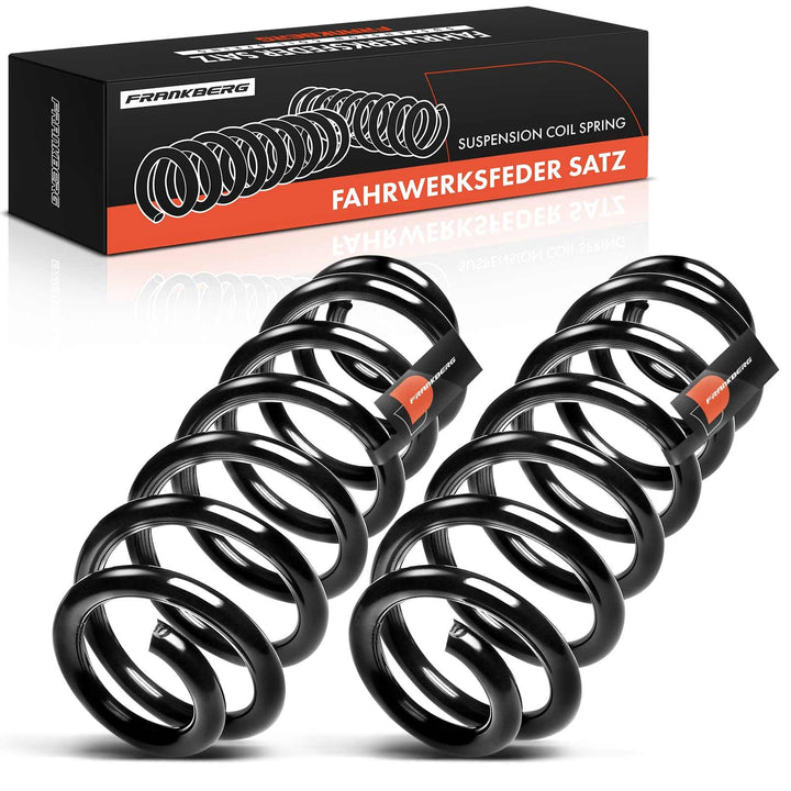 Frankberg 2x Federn Fahrwerksfeder Hinterachse Kompatibel mit A,l,h,a,m,b,r,a 710 711 2010-2015 S,h,