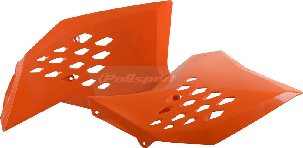 Kühlerabdeckung l + r orange Polisport 8428200002