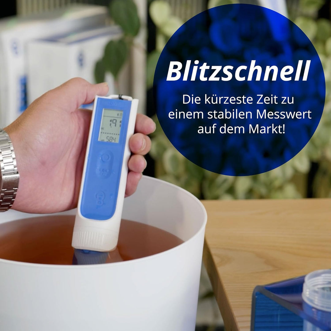 Bluelab OnePen - ein 3-in-1 Temperatur-, EC/PPM- und pH-Messgerät, blitzschnelle Messwerte - Bluetoo