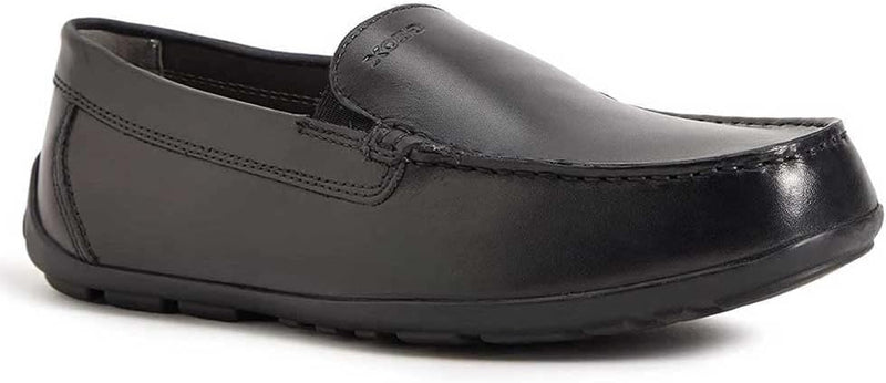 Geox Baby-Jungen J NEW FAST BOY A School Uniform Shoe 28 EU Schwarz, 28 EU Schwarz