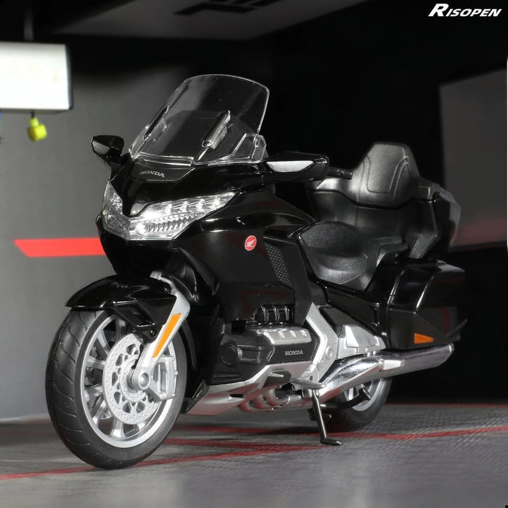 1:12 Motorrad Modell kompatibel für Honda Glodwing Legierung Diecast Motorrad Modell Spielzeug Mini
