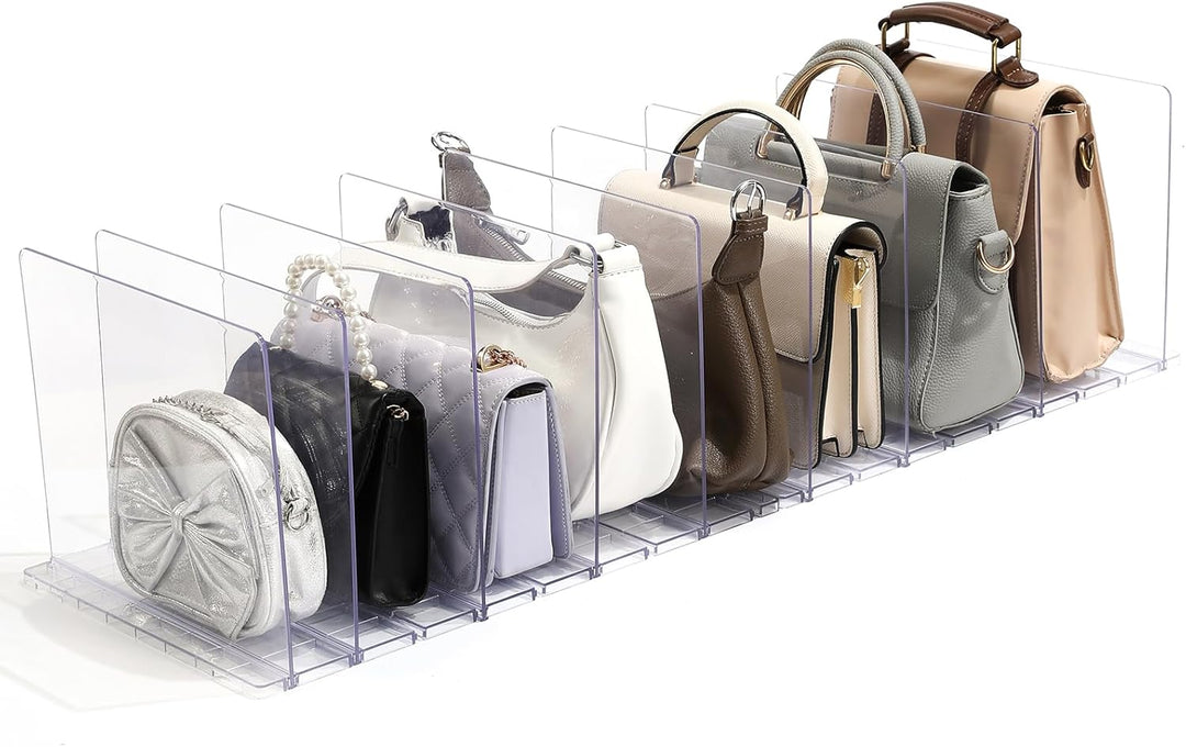 Fangoo10 Stück Handtaschen Organizer Handtaschen Aufbewahrung Acrylic Dividers Abnehmbar Handtaschen