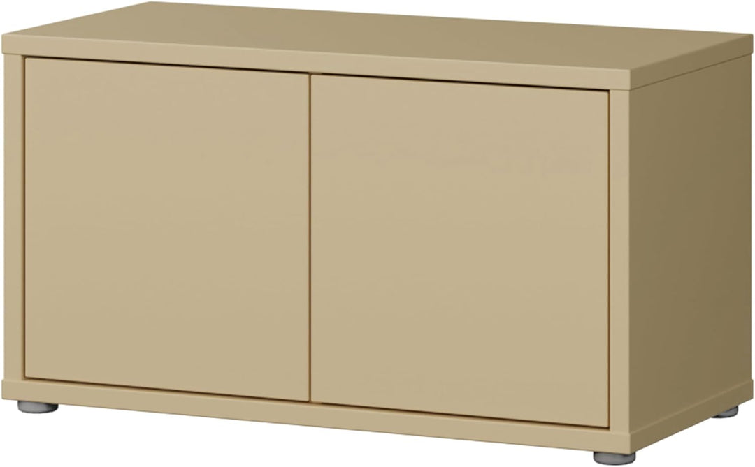 Forte Alice Springs Sitzbank 70 80, 2-türig, modern-minimalistisch, Holzwerkstoff, Flur/Schlafzimmer