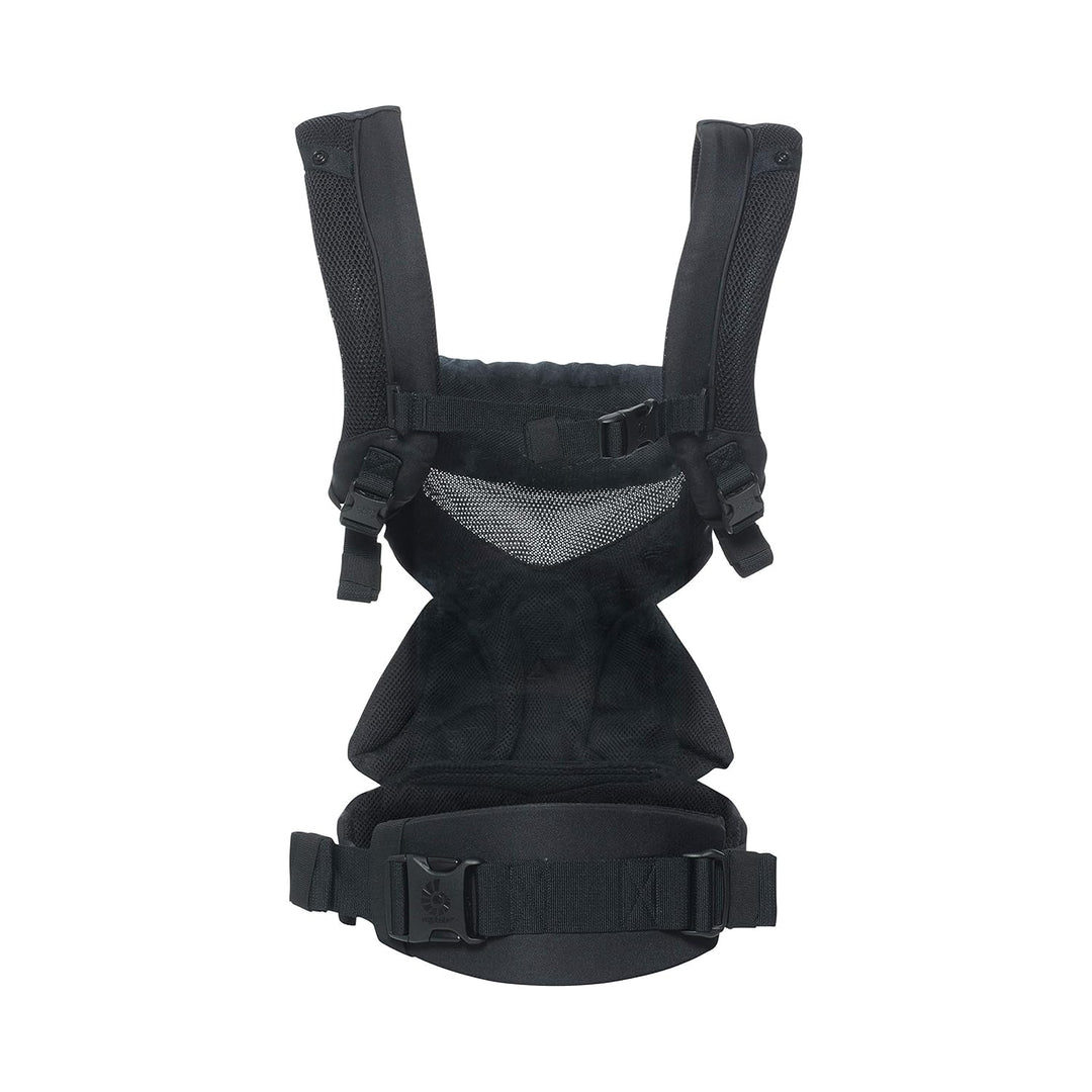 Ergobaby Babytrage für Neugeborene ab Geburt bis 20kg, 4in1 Omni 360 Cool Air Mesh Kindertrage Trage