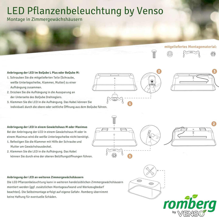 Romberg BoQube L Plus (Pflanzsystem, Farbe Weiss-Pflaume, PAK-frei, lebensmittelecht, mit Belüftung
