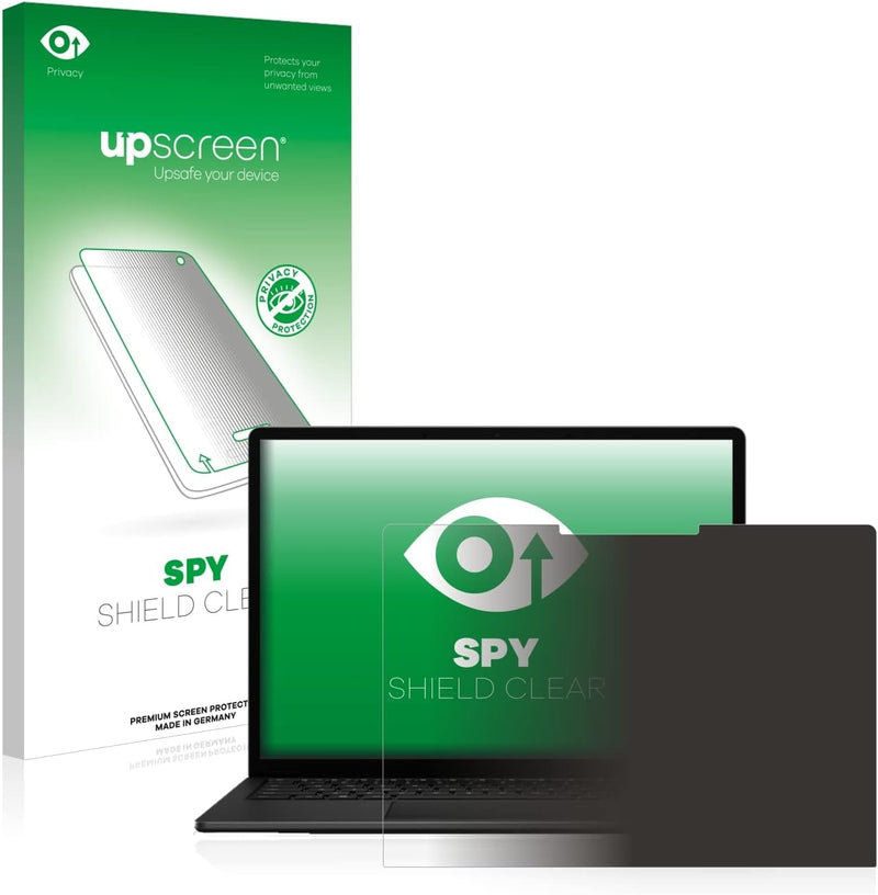 upscreen Anti-Spy Blickschutzfolie für Microsoft Surface Laptop 5 15" Privacy Screen Displayschutz-F