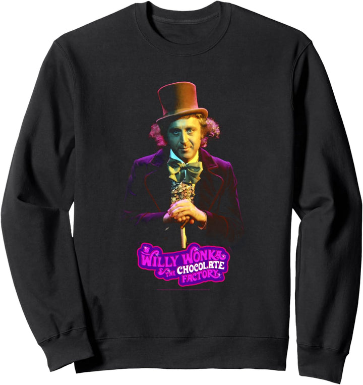 Willy Wonka & The Chocolate Factory Dark Pose Sweatshirt