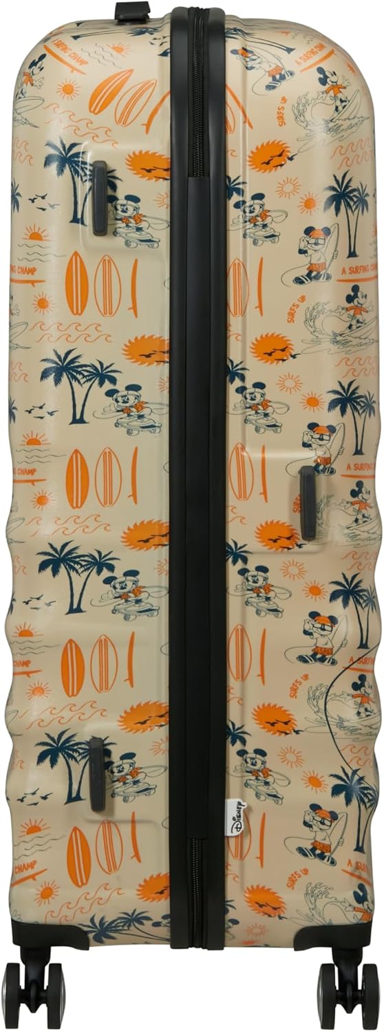 American Tourister Wavebreaker Disney - Mickey Mouse Hartschalenkoffer Mittelgross (67 cm), Reisekof