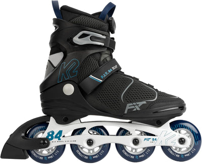 K2 Skates Herren Inline Skates F.I.T. 84 BOA, grey - blue, 30G0615 EU: 40 (UK: 6.5 / US: 7.5) grey -