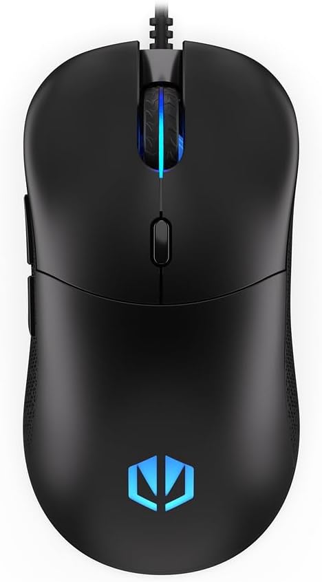 ENDORFY GEM Plus, leichte Gaming-Maus, Sensor PixArt PAW3370, 19 000 DPI | EY6A005 Schwarz