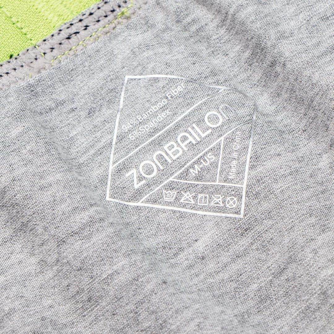 ZUOLAIYIN Bambus Boxershorts für Herren Atmungsaktiv Weicher Beutel Unterwäsche Shorts Sportliche Sp