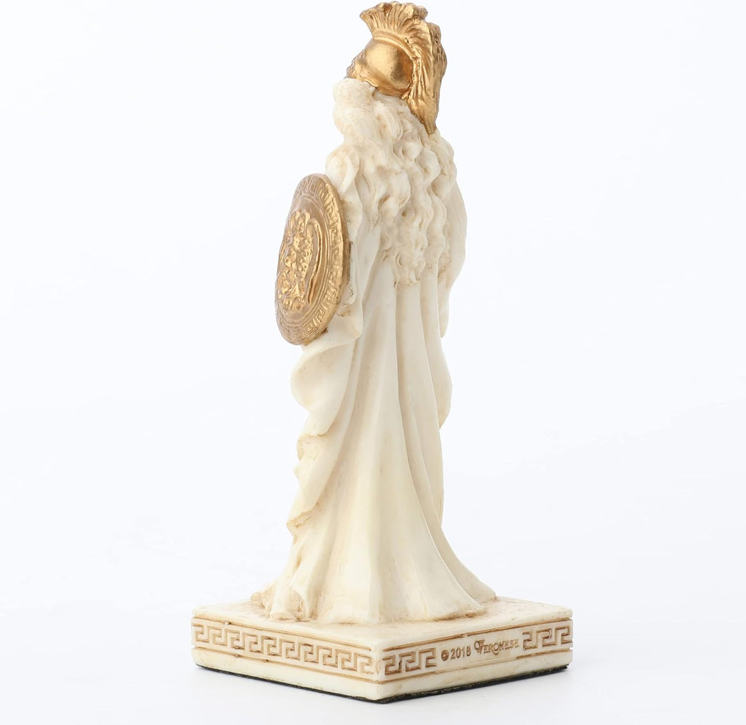 Veronese Design Athena Miniaturfigur Göttin der Weisheit Athena Mehrfarbig