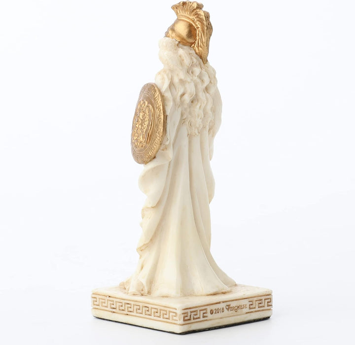 Veronese Design Athena Miniaturfigur Göttin der Weisheit Athena Mehrfarbig