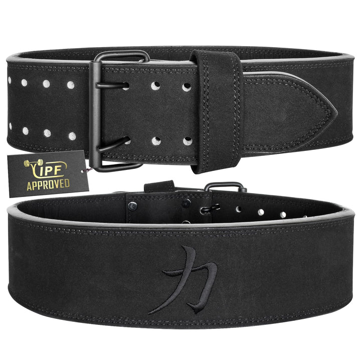 Strength Shop 10mm Prong Belt Gewichthebergürtel mit Schnallenverschluss, IPF-Zertifiziert, Robuster