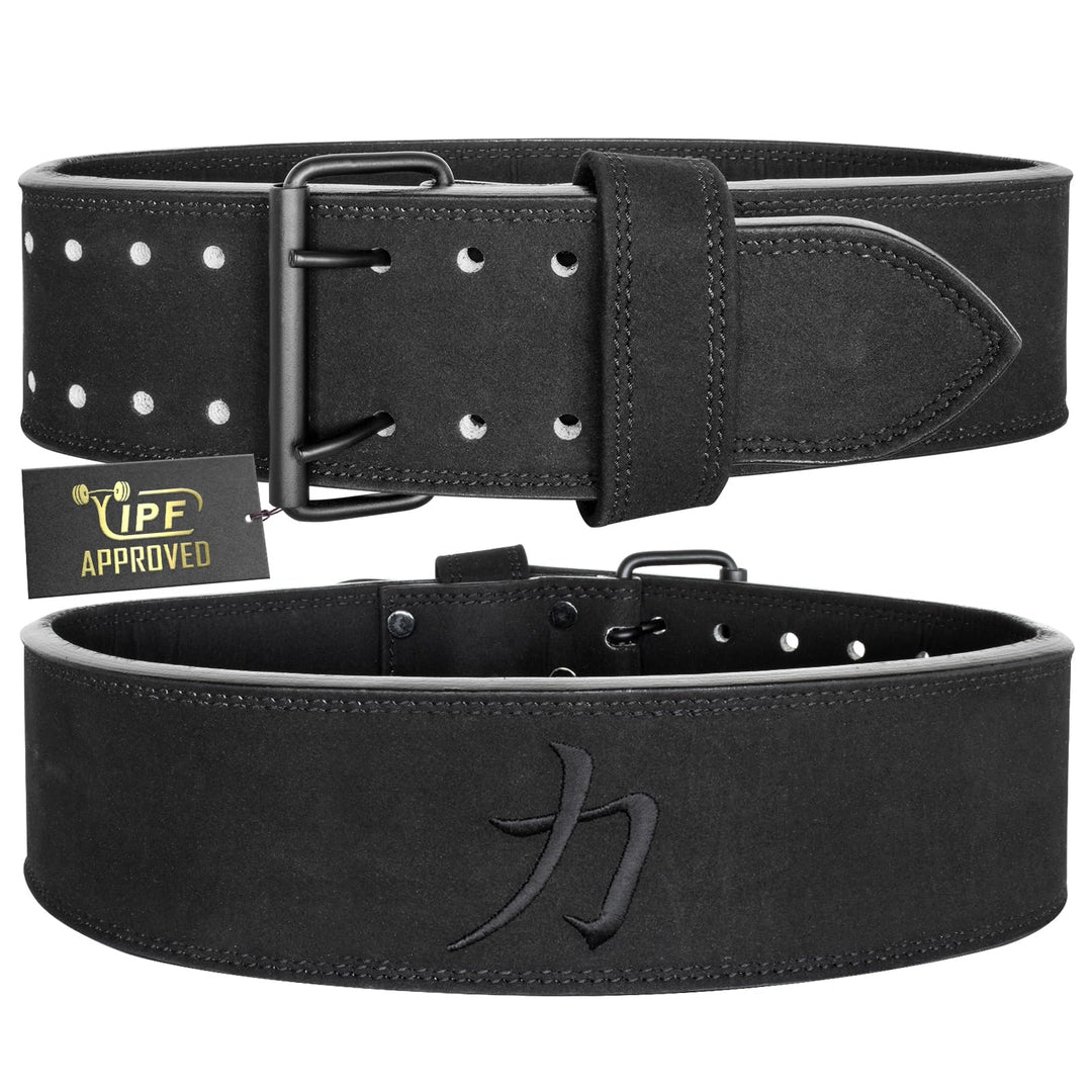 Strength Shop 10mm Prong Belt Gewichthebergürtel mit Schnallenverschluss, IPF-Zertifiziert, Robuster