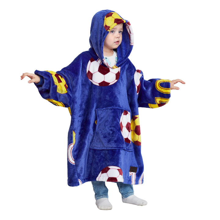 Catalonia Classy Kinder Hoodie Decke, übergrosse Kuschel Hoodie Kinder, Mädchen Jungen Kuschel Fleec
