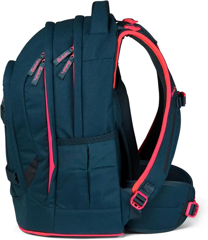 Satch Pack ab 5. Klasse ergonomisch 30L Stauraum standfest Organisationstalent 45 x 30 x 22 cm Pink