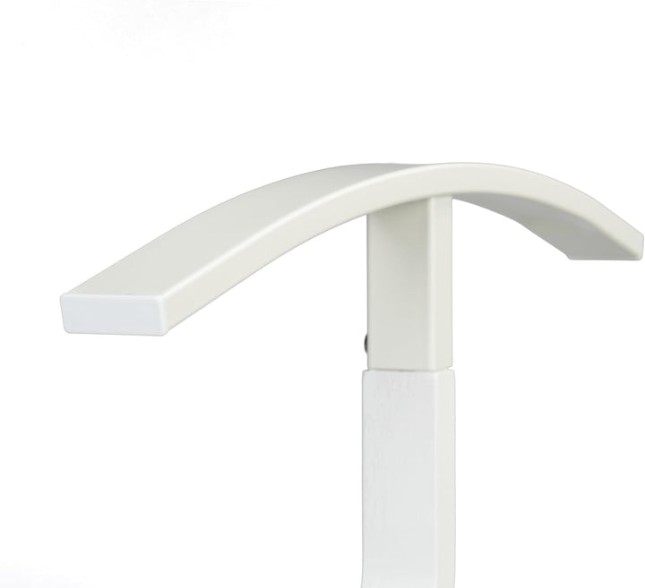 Relaxdays Herrendiener, Jackett & Hose, HxBxT: 107 x 48 x 20 cm, Metall & Holzoptik, Stiller Diener