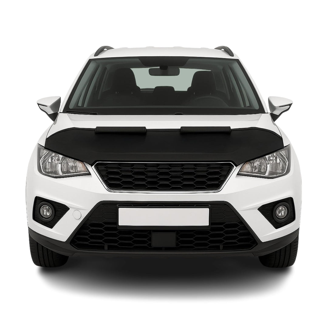 Haubenbra Bonnet Bra Steinschlagschutzmaske kompatibel mit Seat Arona 2017-2023 1x Halb Motorhaubesc