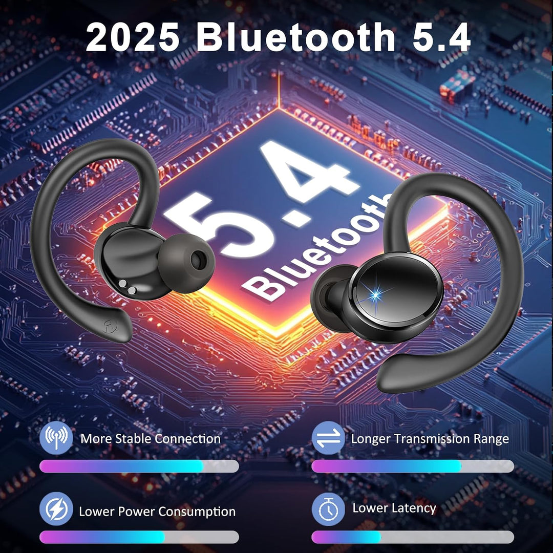 2026 Kopfhörer Kabellos Bluetooth 5.4, Bluetooth Kopfhörer, 50 Std Spielzeit, 4 ENC Noise Cancelling