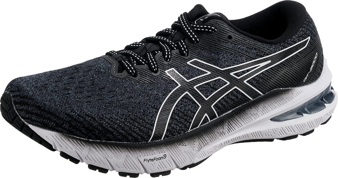 ASICS GT-2000 10 Damen F021 Laufschuh Damen 47 EU Black White, 47 EU Black White