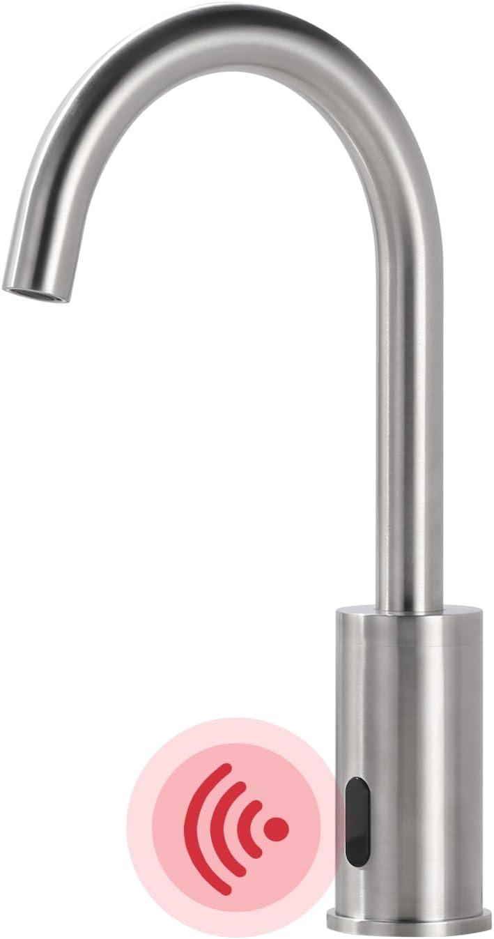 iVIGA Wasserhahn Sensor, Badarmatur Infrarot Sensor für Badezimmer Wasserhahn Bad Automatisch mit St