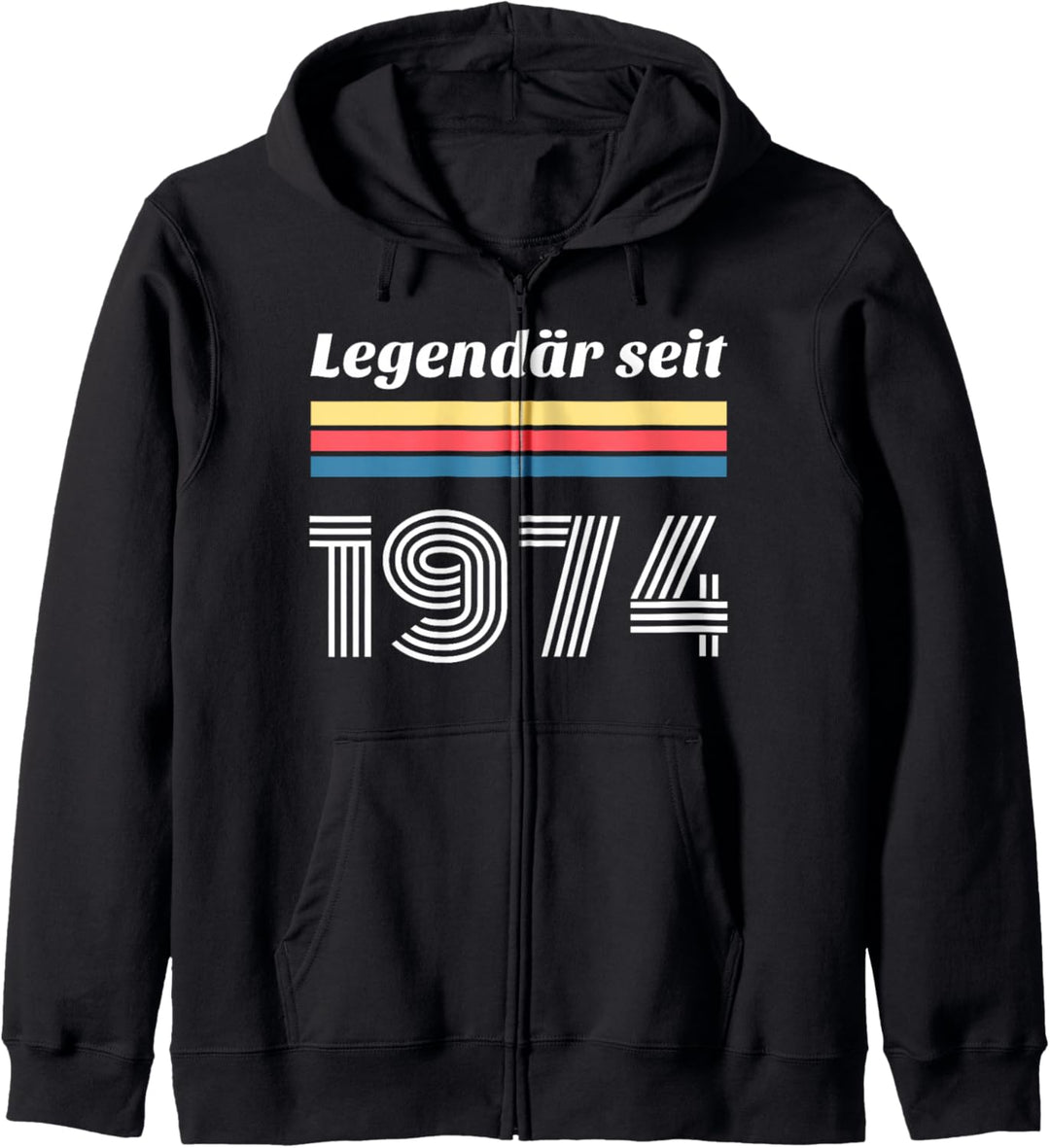 50. Geburtstag Mann Frau 50 Jahre 1974 Deko Lustig Geschenk Kapuzenjacke