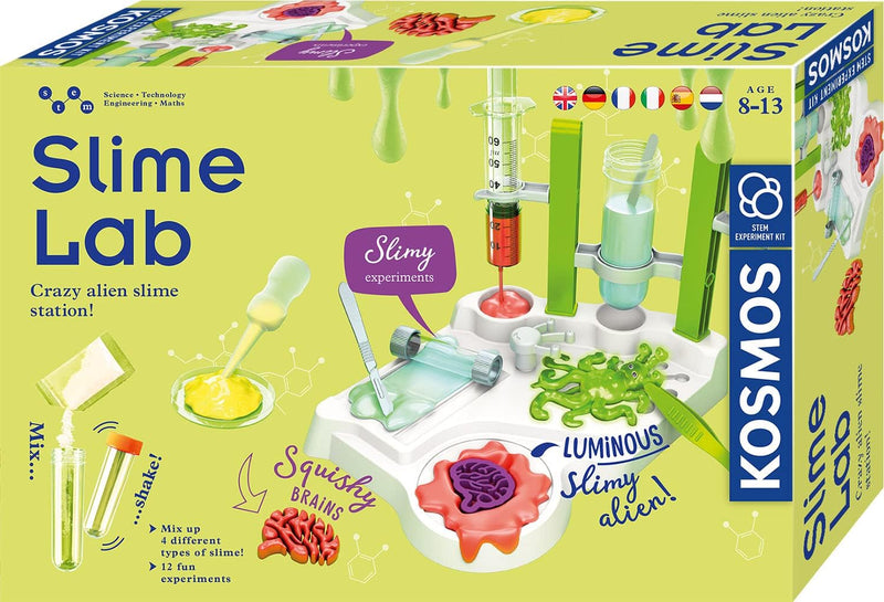 Kosmos 616878 Slime Lab Labor, Schleim selber Machen und erforschen Experimentier Set für Kinder mit