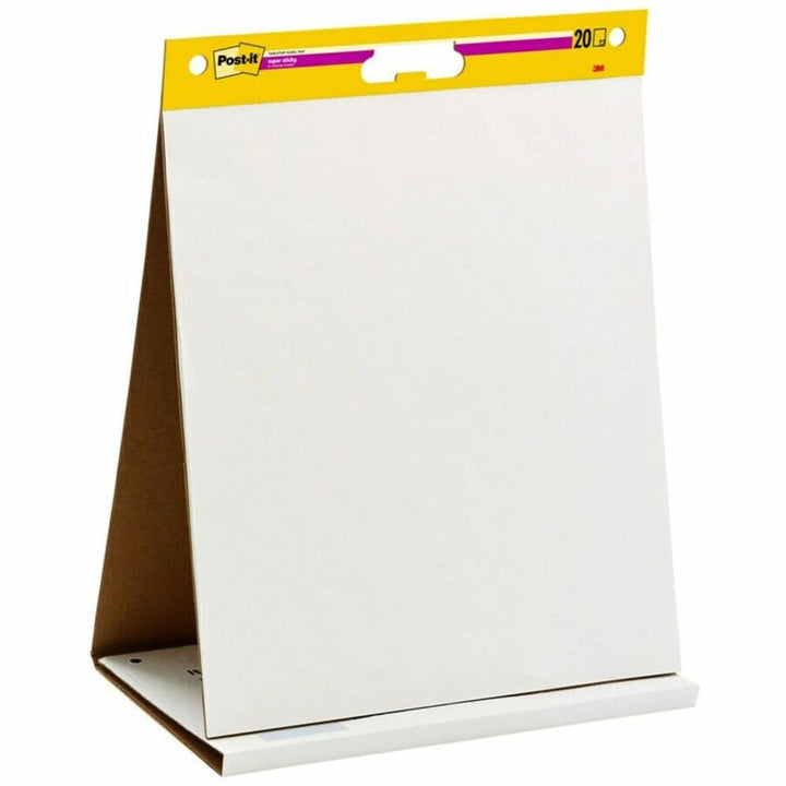Post-it Super Sticky Meeting Charts, Packung mit 1 Block, mit 20 Blättern, 584 mm x 508 mm, Farbe: W