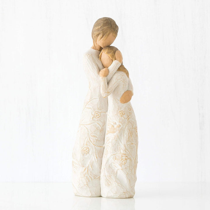 Enesco Willow Tree 26222 Figur Mir Nahestehend, 6,4 x 3,8 x 20,3 cm, Natur Einzelbett, Einzelbett