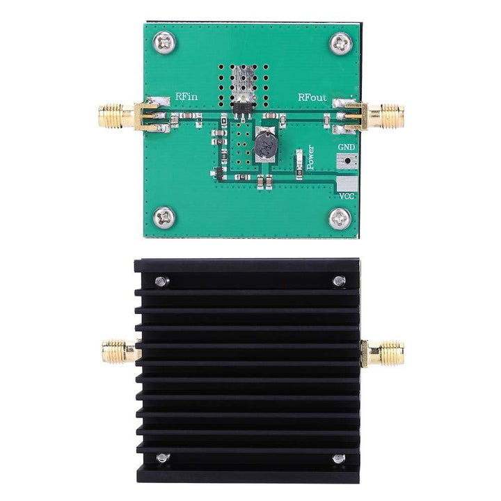 Oumefar Breitband-HF-Verstärker Leistungsverstärkermodul 433 MHz 5-W-Funkverstärkermodul Breitband-H