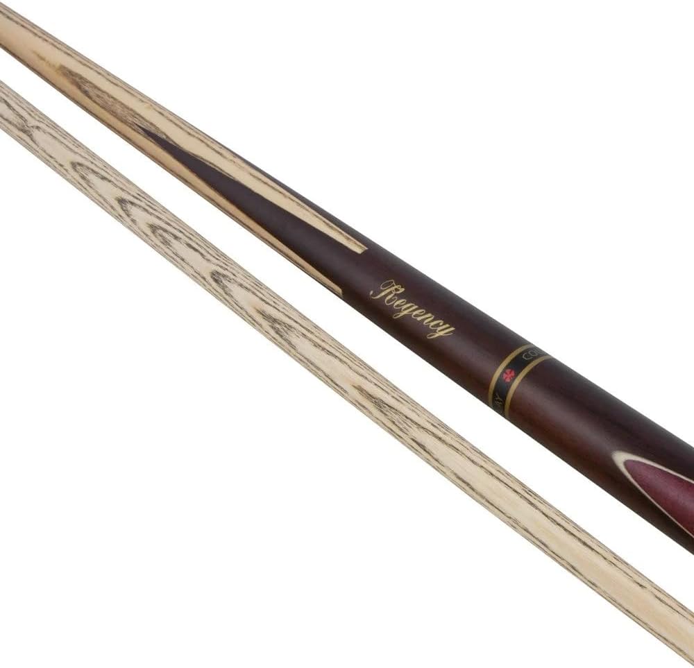 Billard Queue 2-teilig 57 Zoll mit Eschenholz Schaft und Rosewood Einlage