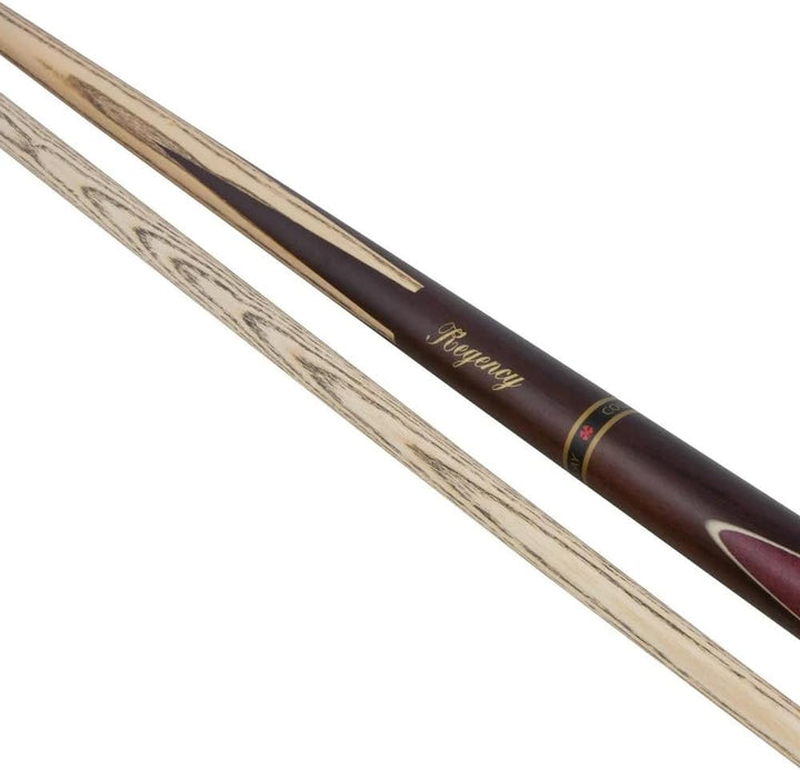 Billard Queue 2-teilig 57 Zoll mit Eschenholz Schaft und Rosewood Einlage