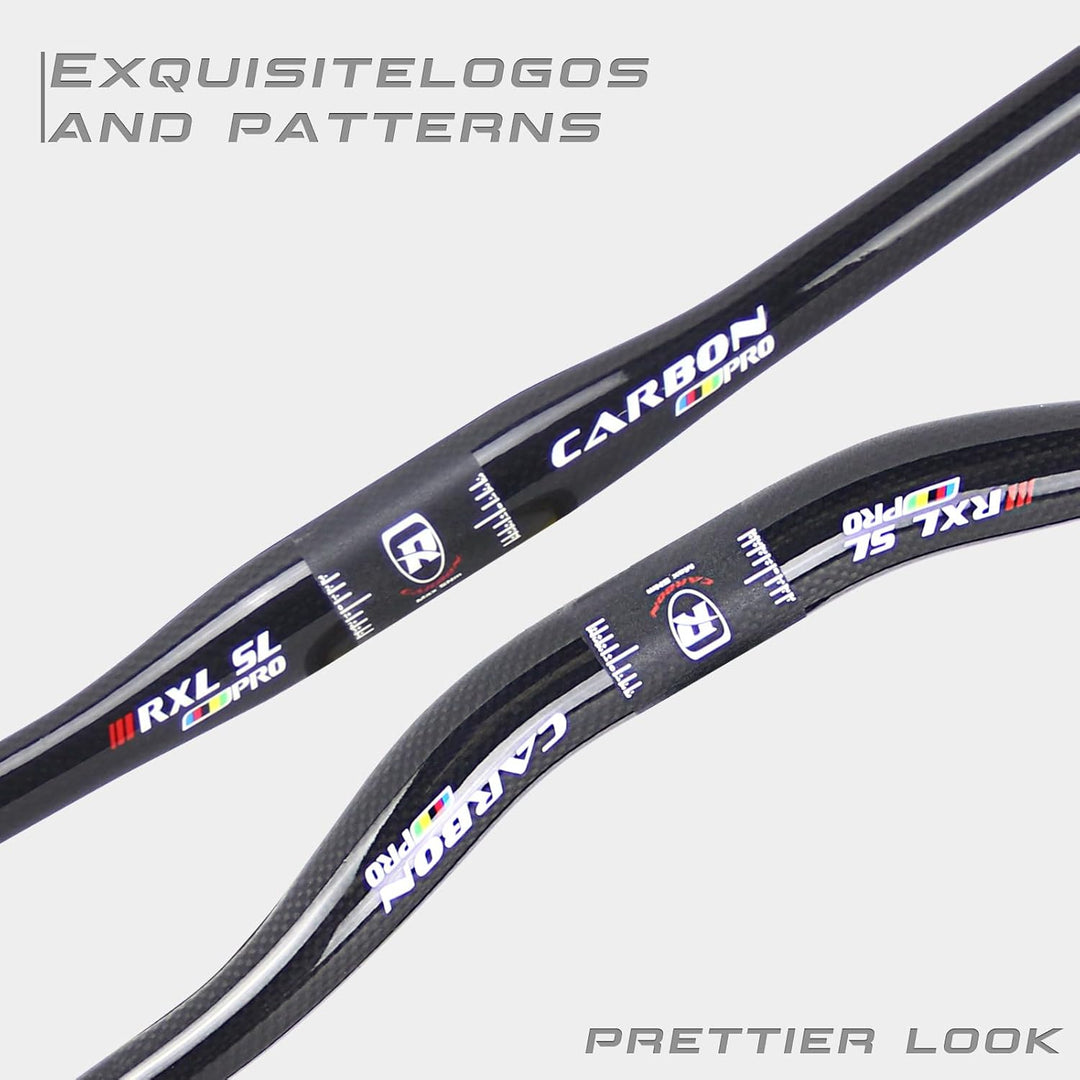 mountainbike riser lenker carbon 31,8, RXL SL downhill mtb lenker carbon 3K glänzend 740mm 3K Glänze