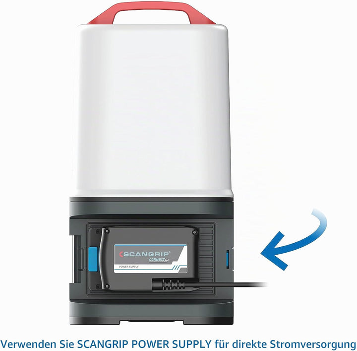 SCANGRIP | LED-Arbeitsleuchte AREA 10 CONNECT | ohne Akku | 1000-10000 lm