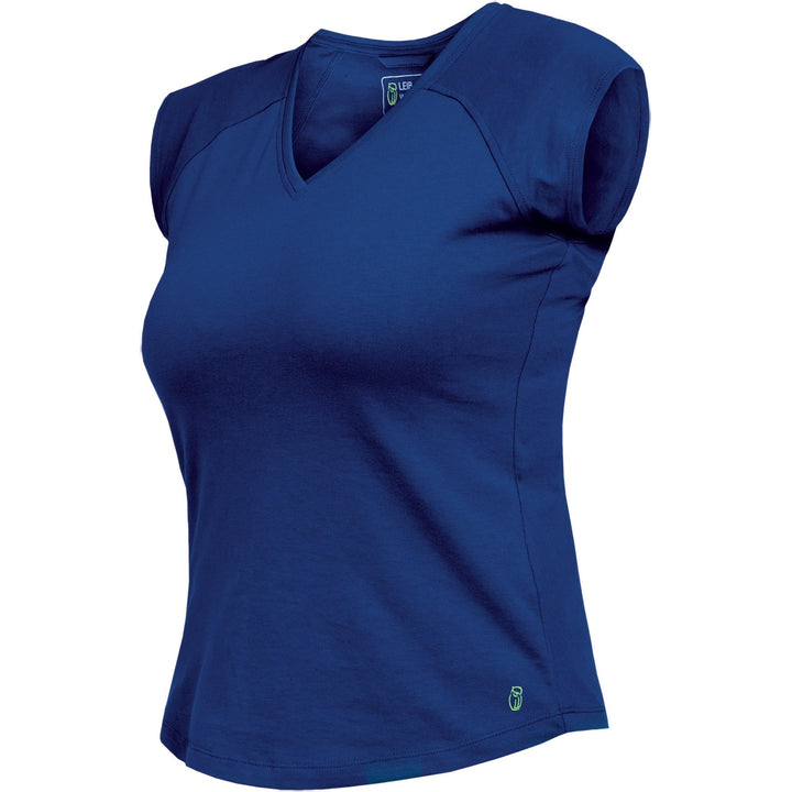 Leibwächter Flex-Line Damen T-Shirt V-Ausschnitt, tailliertes Arbeitsshirt Frauen, schnelltrocknend,